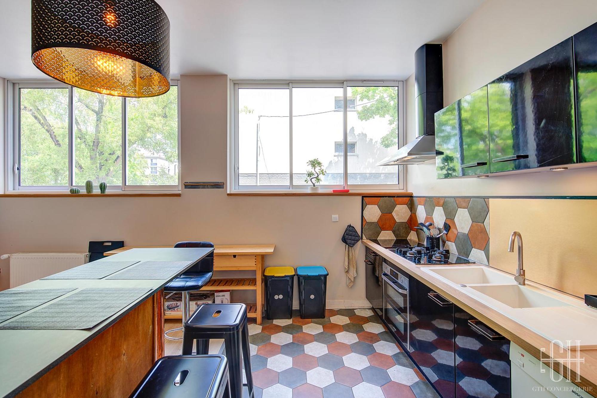 Ferienwohnung Le Qg Tours Exterior foto