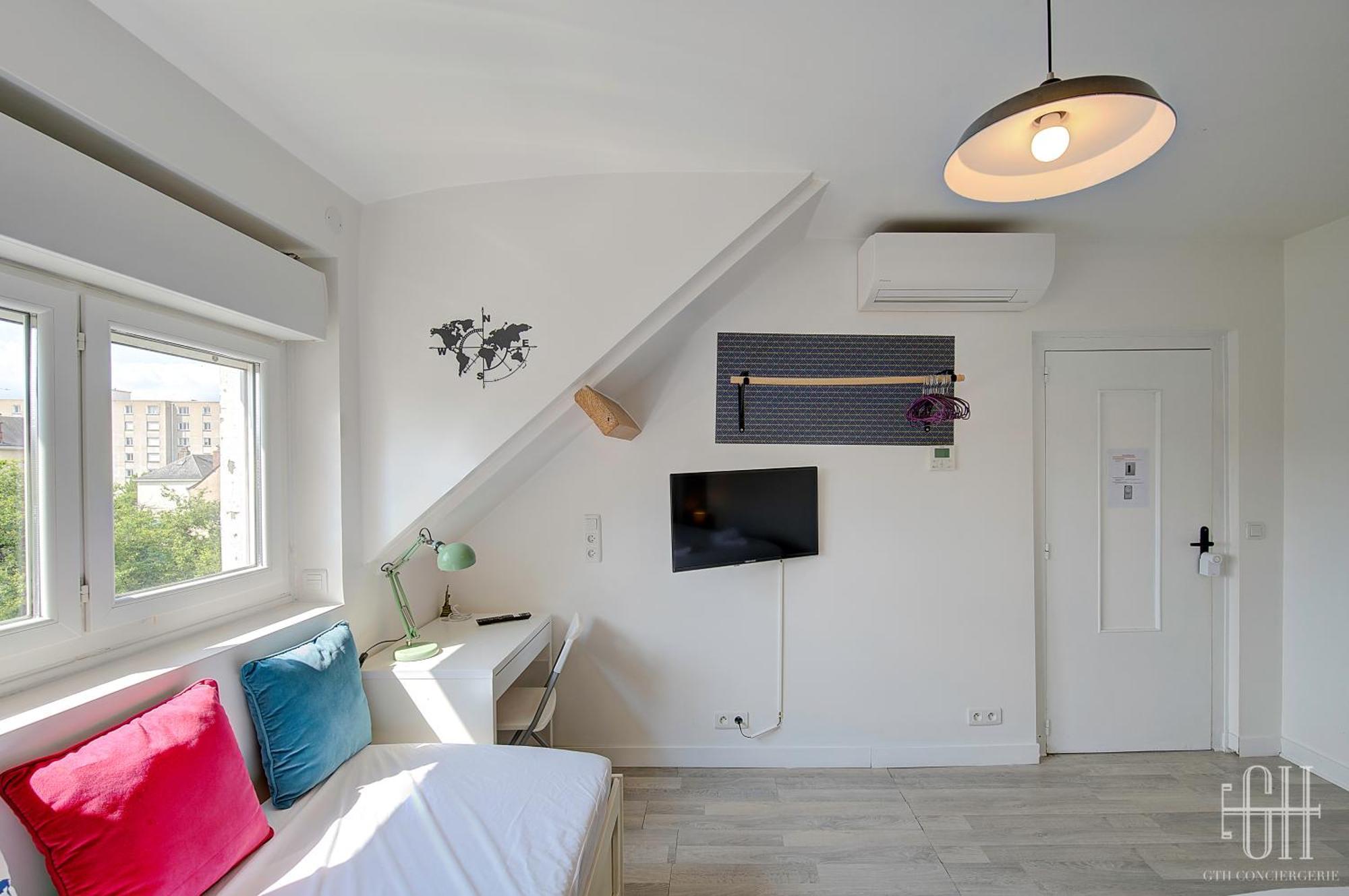 Ferienwohnung Le Qg Tours Exterior foto